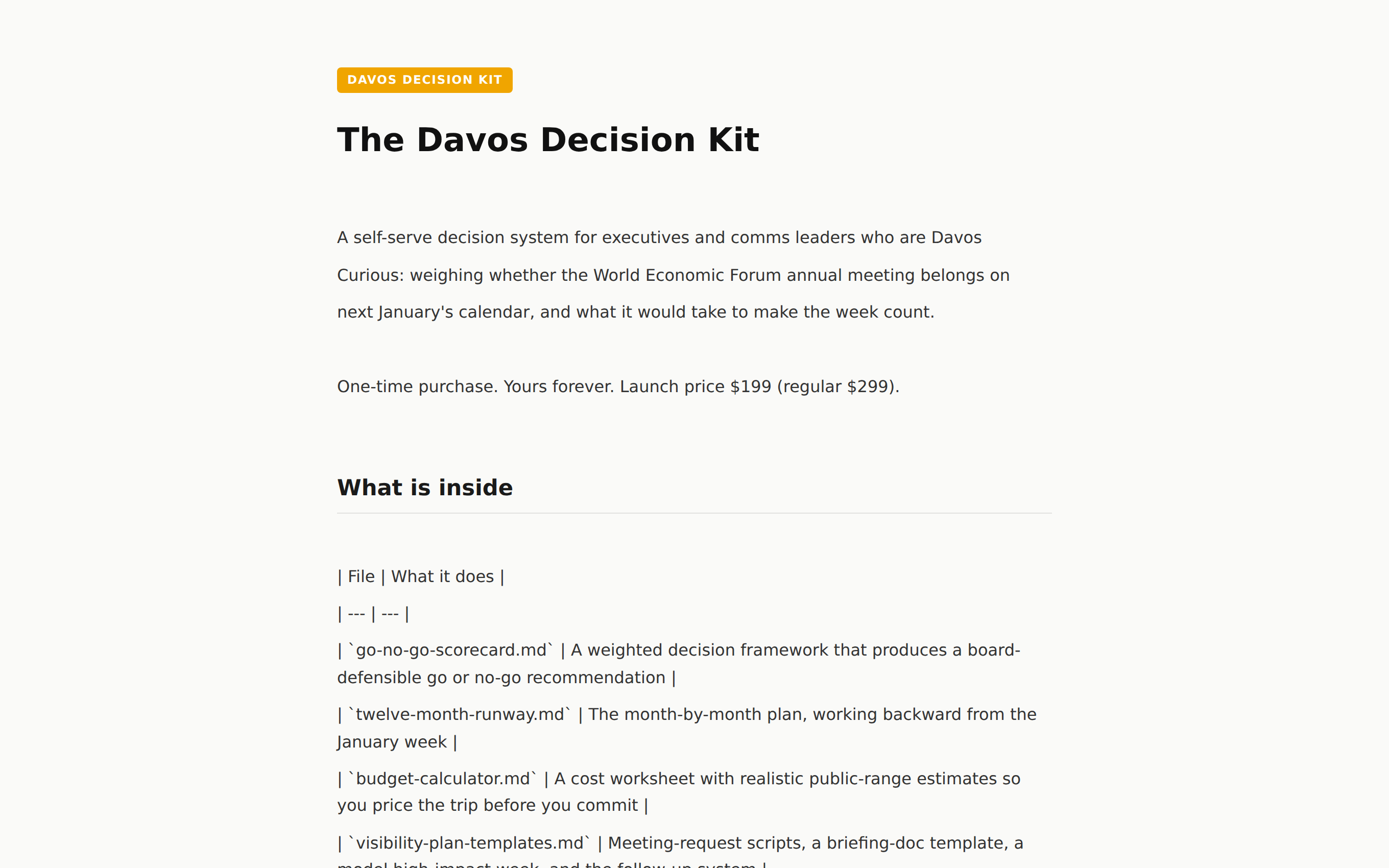 The delivered documents
