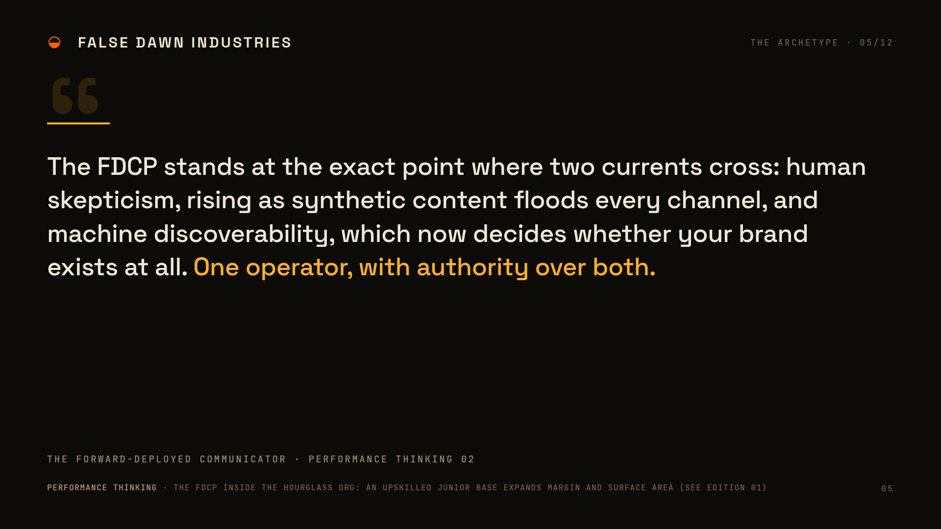 Field Guide deck, slide 5